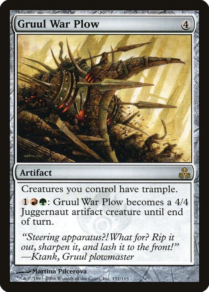 Magic: The Gathering MTG Single Gruul War Plow [Guildpact]