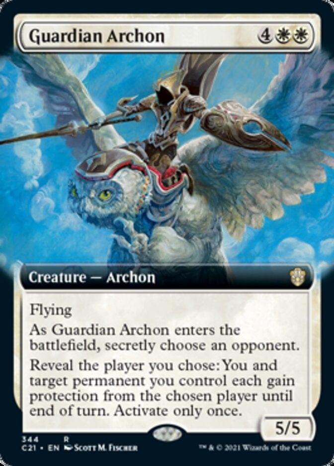 Magic: The Gathering MTG Single Guardian Archon (Extended) [Commander 2021]