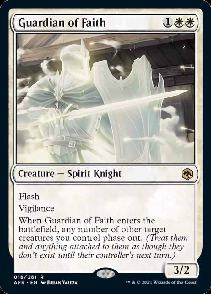 Magic: The Gathering MTG Single Guardian of Faith [Dungeons & Dragons: Adventures in the Forgotten Realms]