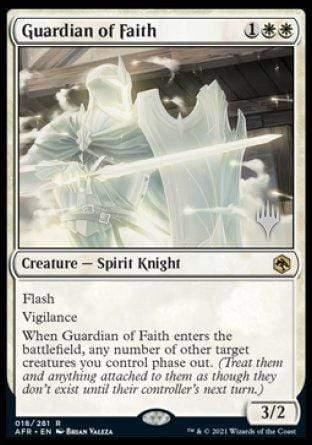 Magic: The Gathering MTG Single Guardian of Faith (Promo Pack) [Dungeons & Dragons: Adventures in the Forgotten Realms Promos]