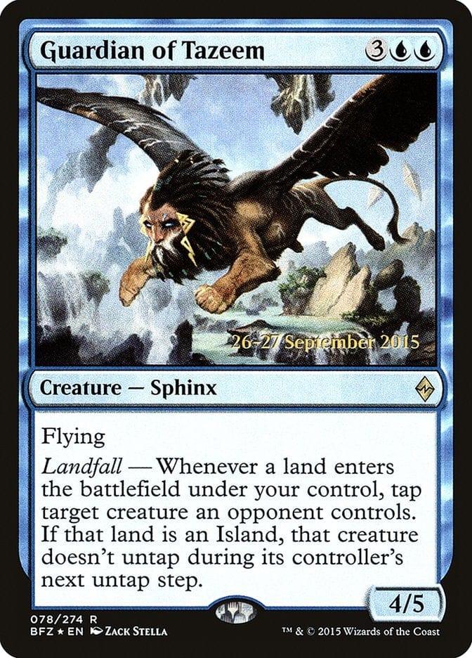Magic: The Gathering MTG Single Guardian of Tazeem  [Battle for Zendikar Prerelease Promos]