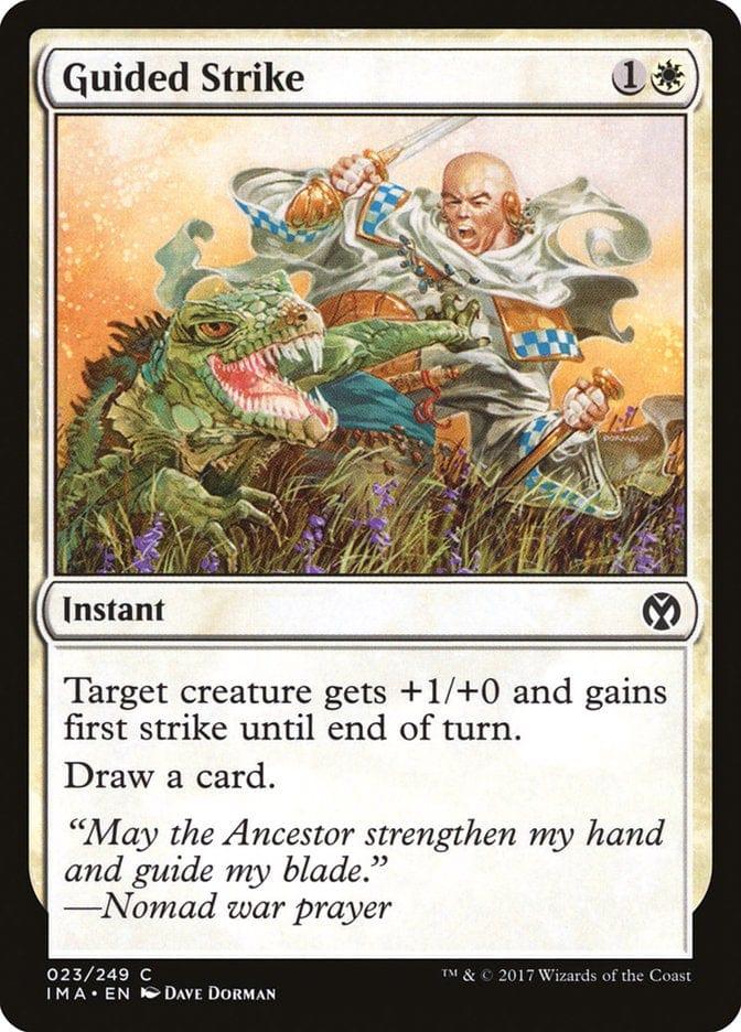 Magic: The Gathering MTG Single Guided Strike [Iconic Masters]