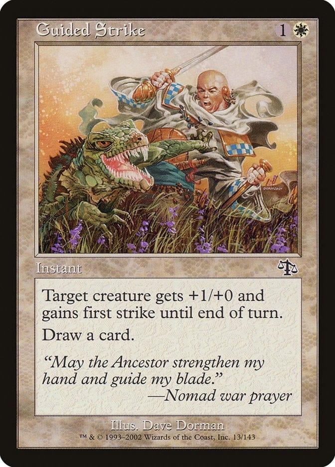 Magic: The Gathering MTG Single Guided Strike [Judgment]