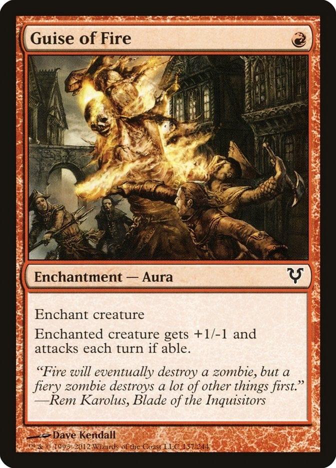 Magic: The Gathering MTG Single Guise of Fire [Avacyn Restored]