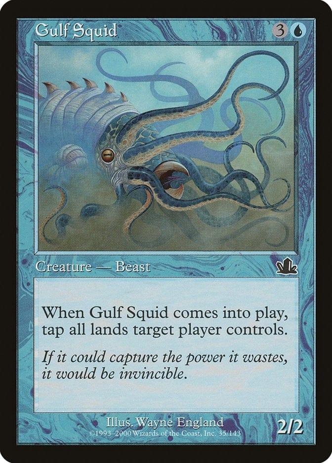 Magic: The Gathering MTG Single Gulf Squid [Prophecy]
