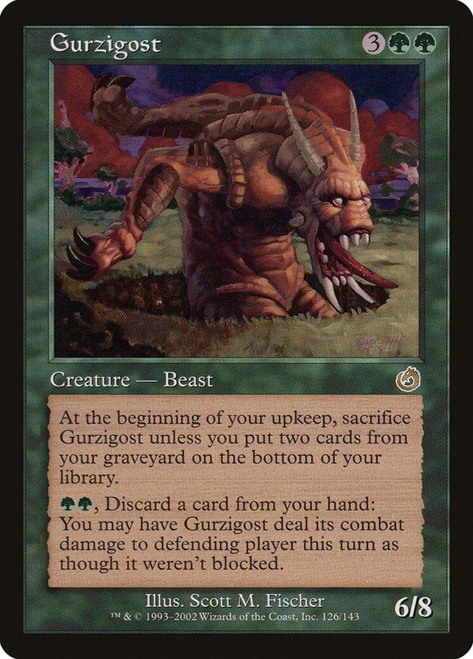 Magic: The Gathering MTG Single Gurzigost [Torment]