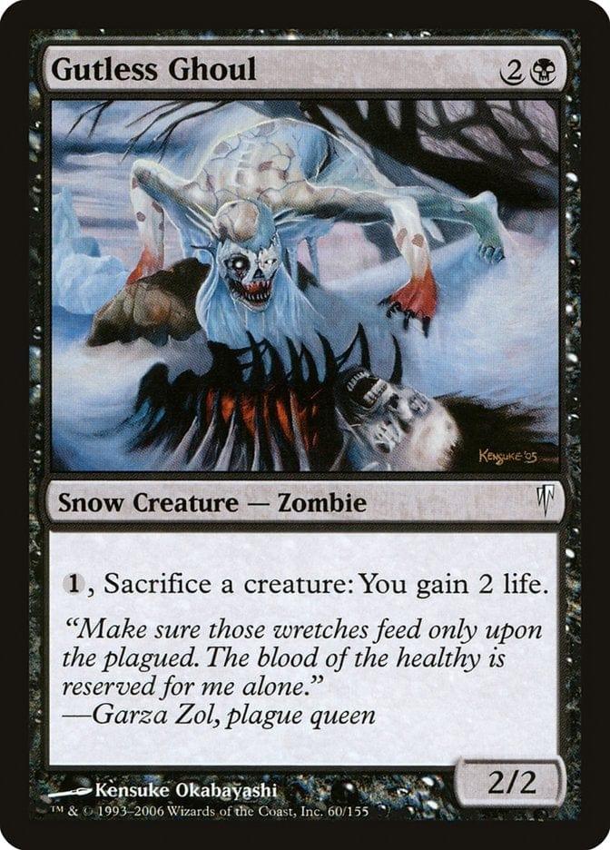 Magic: The Gathering MTG Single Gutless Ghoul [Coldsnap]