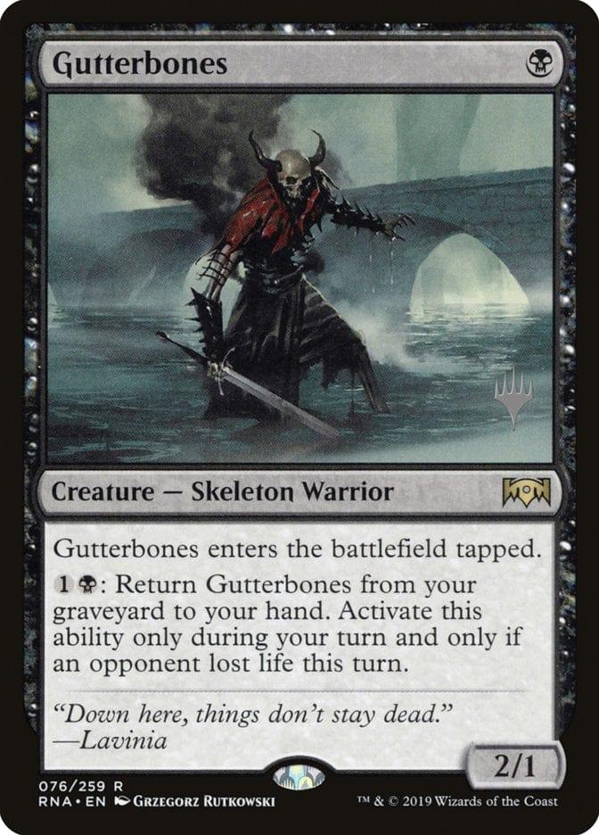 Magic: The Gathering MTG Single Gutterbones (Promo Pack) [Ravnica Allegiance Promos]