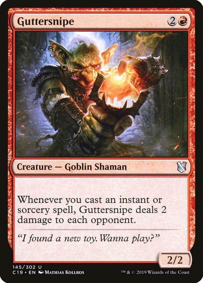 Magic: The Gathering MTG Single Guttersnipe [Commander 2019]