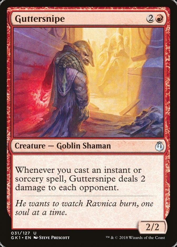 Magic: The Gathering MTG Single Guttersnipe [Guilds of Ravnica Guild Kit]