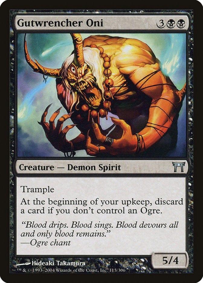 Magic: The Gathering MTG Single Gutwrencher Oni [Champions of Kamigawa]