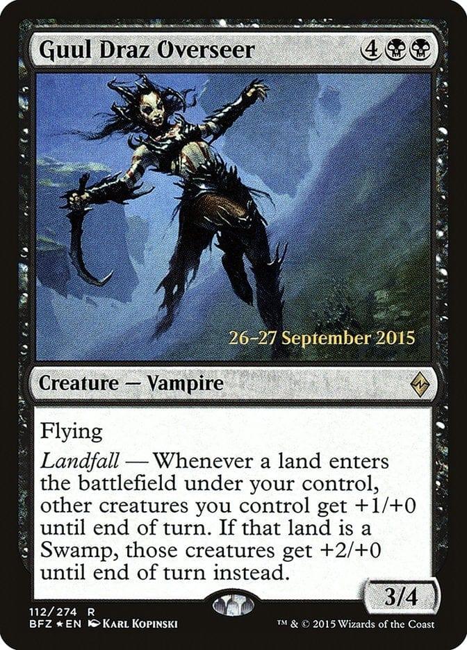 Magic: The Gathering MTG Single Guul Draz Overseer  [Battle for Zendikar Prerelease Promos]