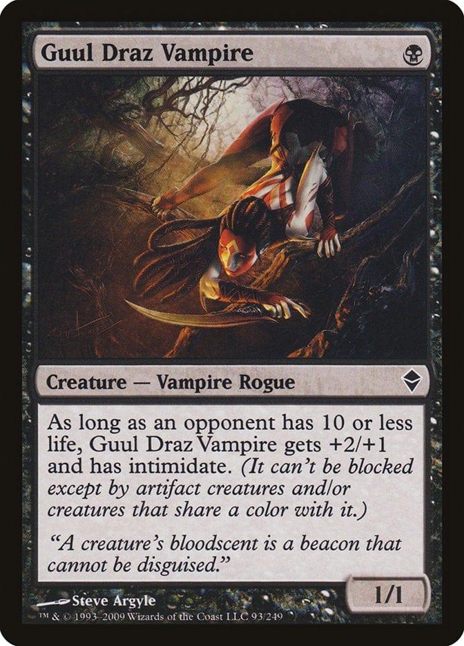 Magic: The Gathering MTG Single Guul Draz Vampire [Zendikar]