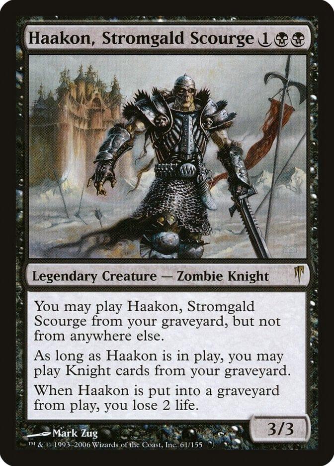 Magic: The Gathering MTG Single Haakon, Stromgald Scourge [Coldsnap]