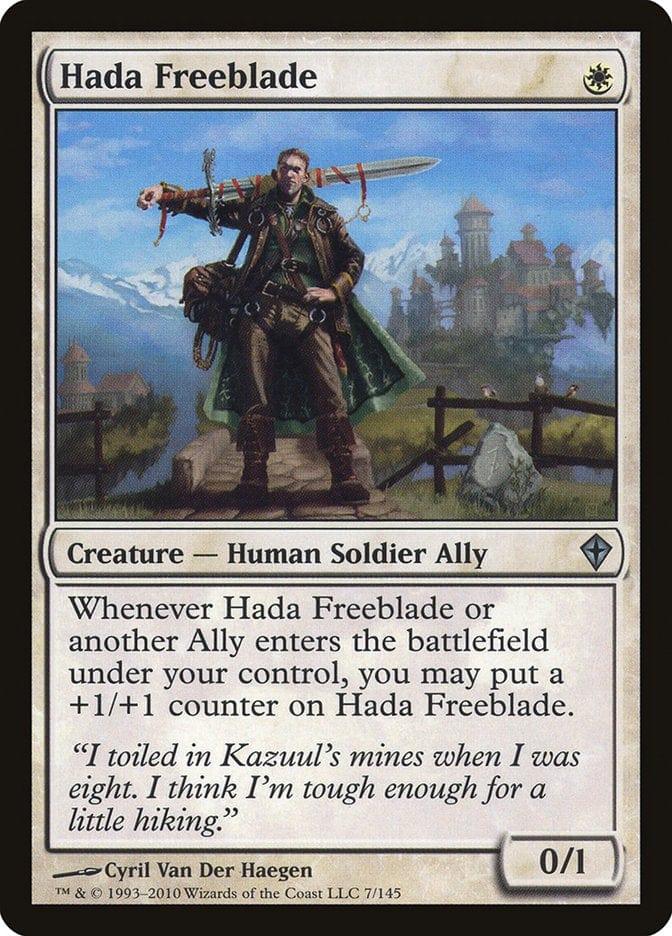 Magic: The Gathering MTG Single Hada Freeblade [Worldwake]