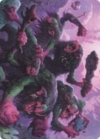 Magic: The Gathering MTG Single Hagi Mob Art Card [Kaldheim: Art Series]
