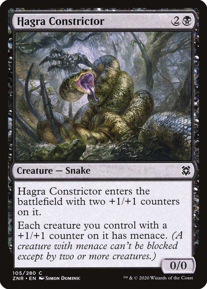 Magic: The Gathering MTG Single Hagra Constrictor [Zendikar Rising]