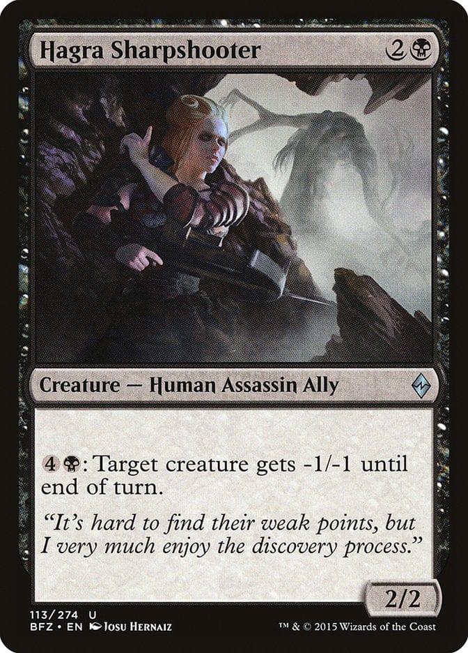 Magic: The Gathering MTG Single Hagra Sharpshooter [Battle for Zendikar]