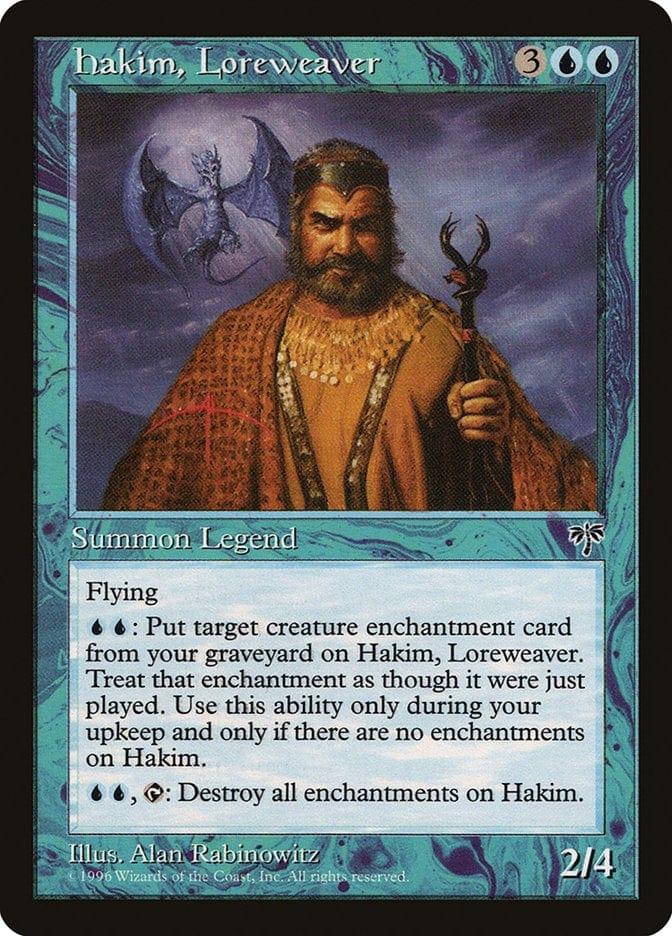 Magic: The Gathering MTG Single Hakim, Loreweaver [Mirage]
