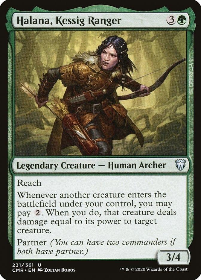 Magic: The Gathering MTG Single Halana, Kessig Ranger [Commander Legends]