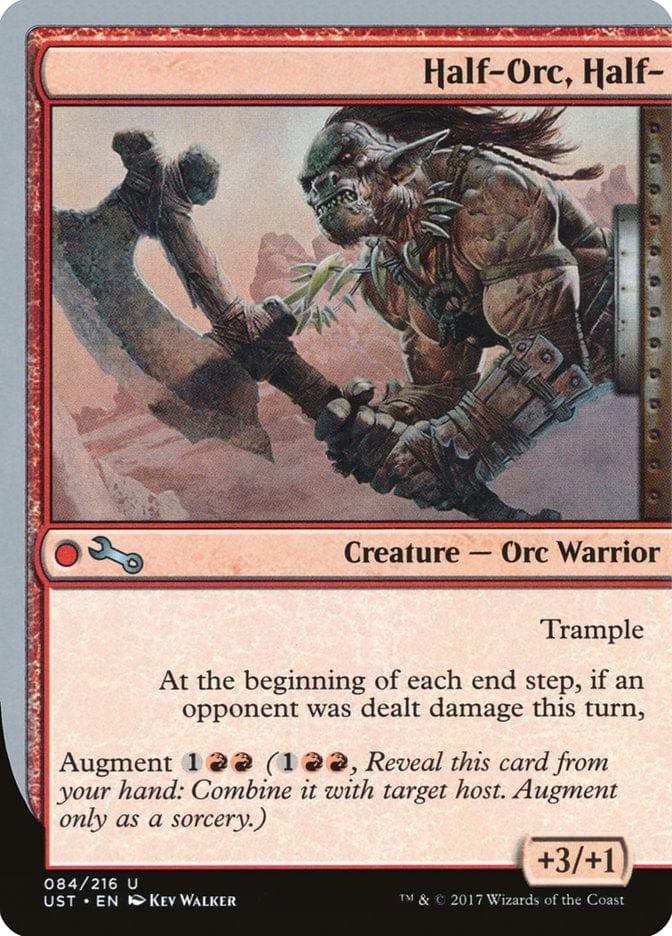 Magic: The Gathering MTG Single Half-Orc, Half- [Unstable]