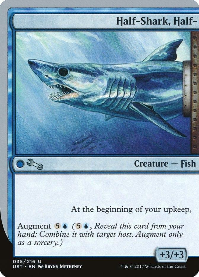 Magic: The Gathering MTG Single Half-Shark, Half- [Unstable]
