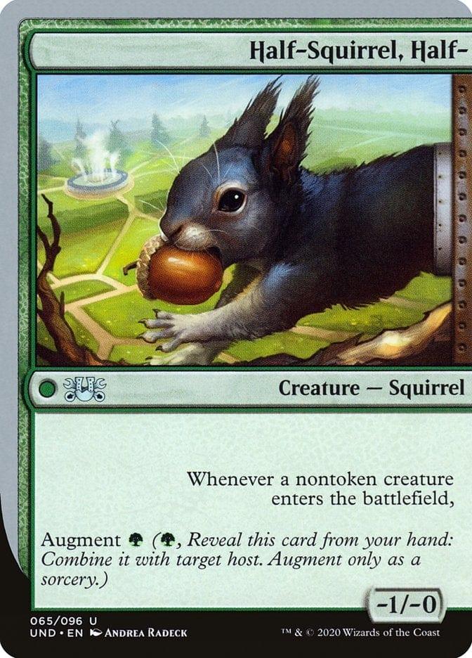 Magic: The Gathering MTG Single Half-Squirrel, Half- [Unsanctioned]