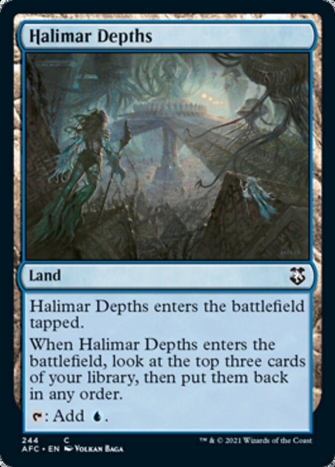 Magic: The Gathering MTG Single Halimar Depths [Dungeons & Dragons: Adventures in the Forgotten Realms Commander]