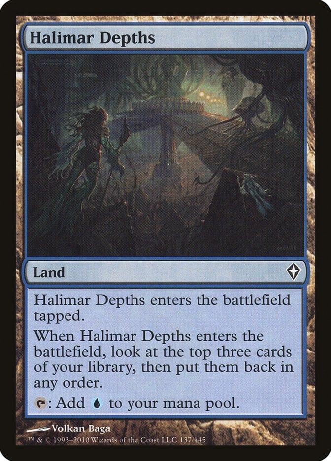 Magic: The Gathering MTG Single Halimar Depths [Worldwake]