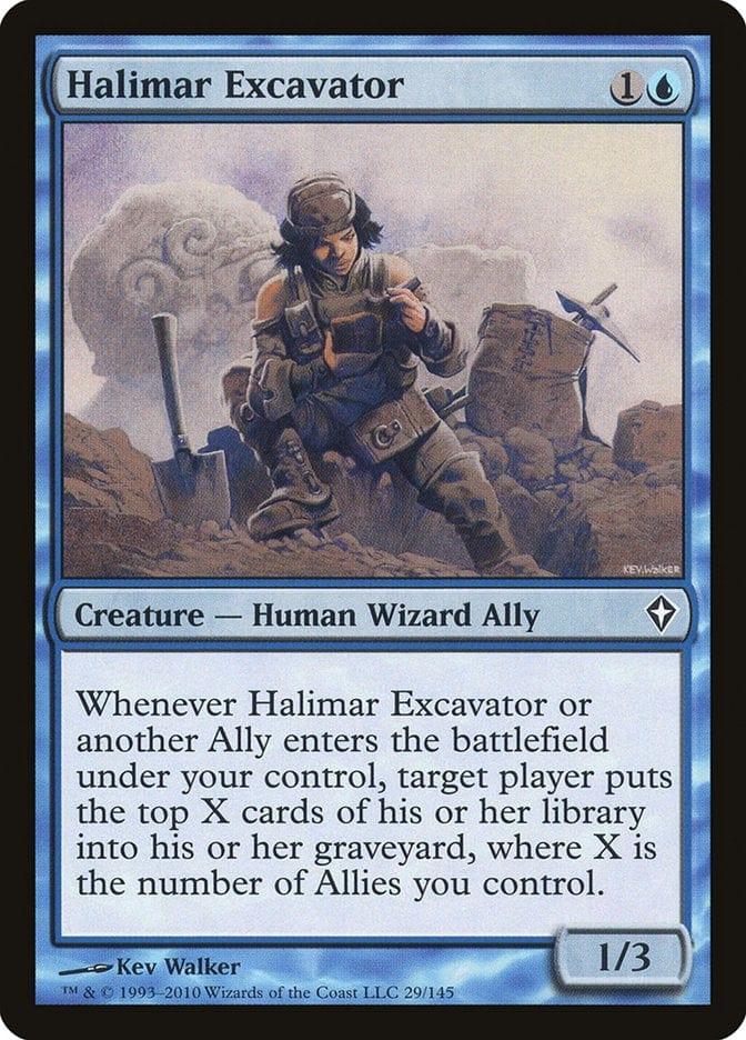 Magic: The Gathering MTG Single Halimar Excavator [Worldwake]