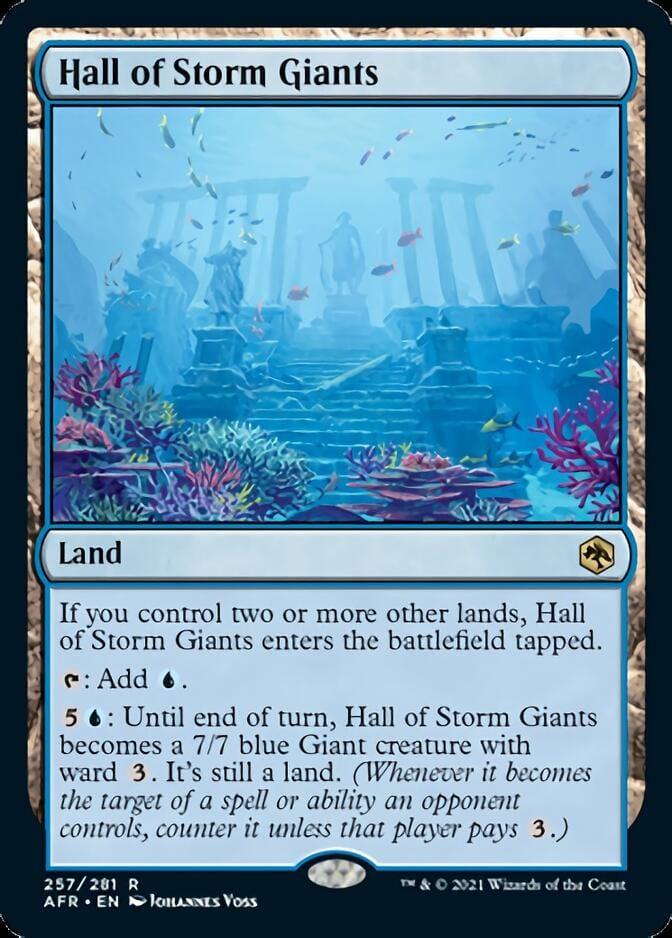 Magic: The Gathering MTG Single Hall of Storm Giants [Dungeons & Dragons: Adventures in the Forgotten Realms]