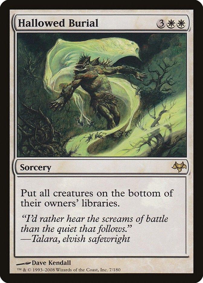 Magic: The Gathering MTG Single Hallowed Burial [Eventide]