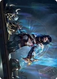 Magic: The Gathering MTG Single Halvar, God of Battle Art Card (Gold-Stamped Signature) [Kaldheim: Art Series]