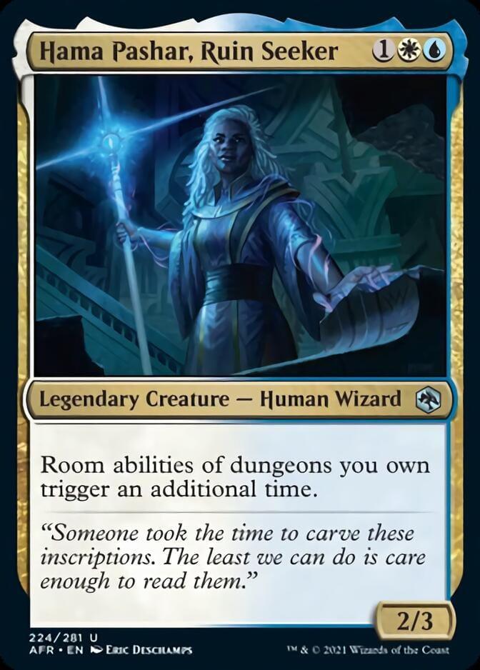 Magic: The Gathering MTG Single Hama Pashar, Ruin Seeker [Dungeons & Dragons: Adventures in the Forgotten Realms]