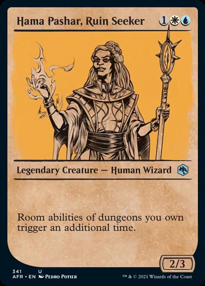Magic: The Gathering MTG Single Hama Pashar, Ruin Seeker (Showcase) [Dungeons & Dragons: Adventures in the Forgotten Realms]