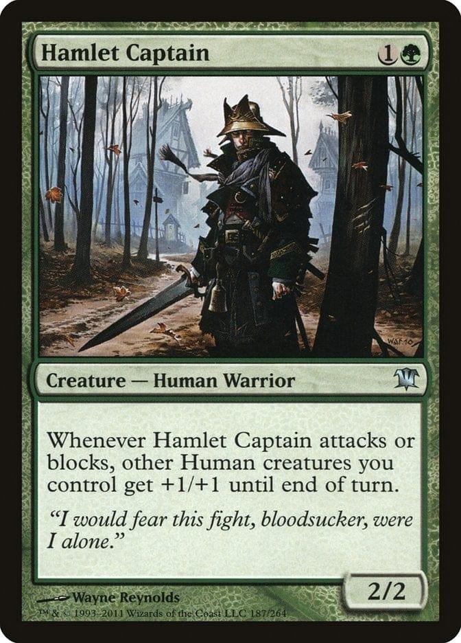 Magic: The Gathering MTG Single Hamlet Captain [Innistrad]