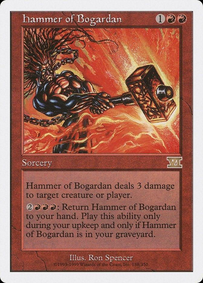Magic: The Gathering MTG Single Hammer of Bogardan [Classic Sixth Edition]