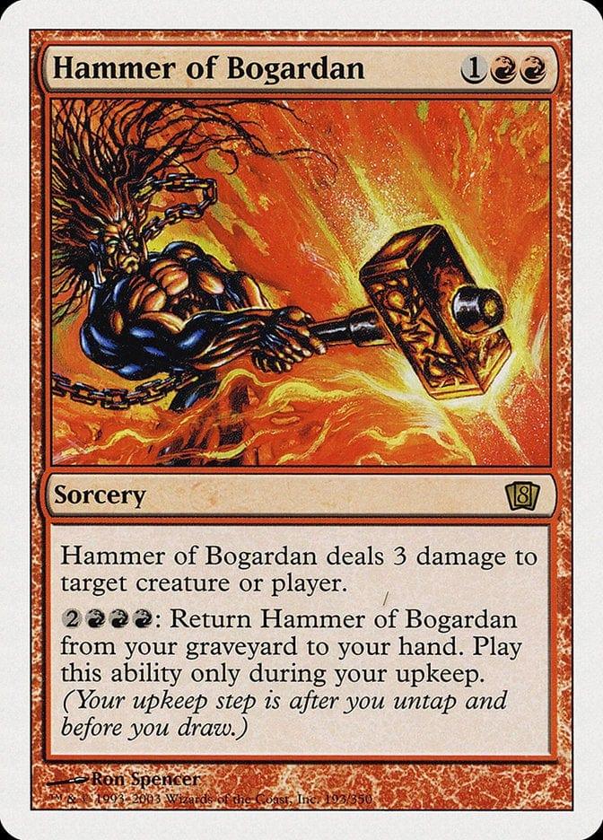 Magic: The Gathering MTG Single Hammer of Bogardan [Eighth Edition]