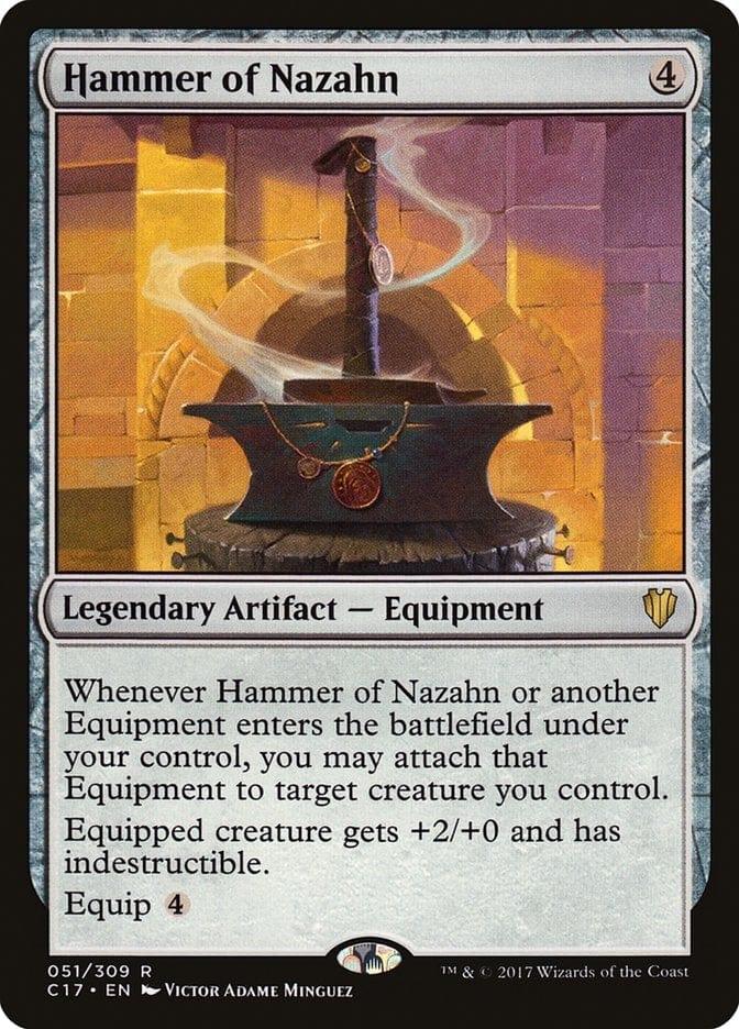 Magic: The Gathering MTG Single Hammer of Nazahn [Commander 2017]