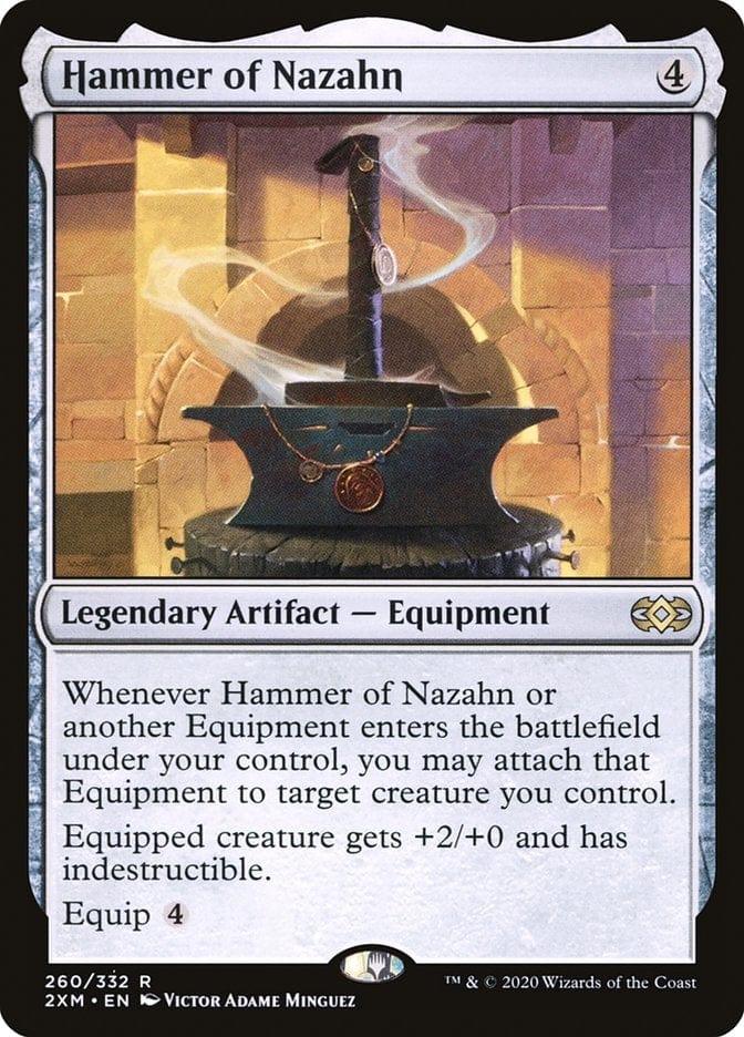 Magic: The Gathering MTG Single Hammer of Nazahn [Double Masters]