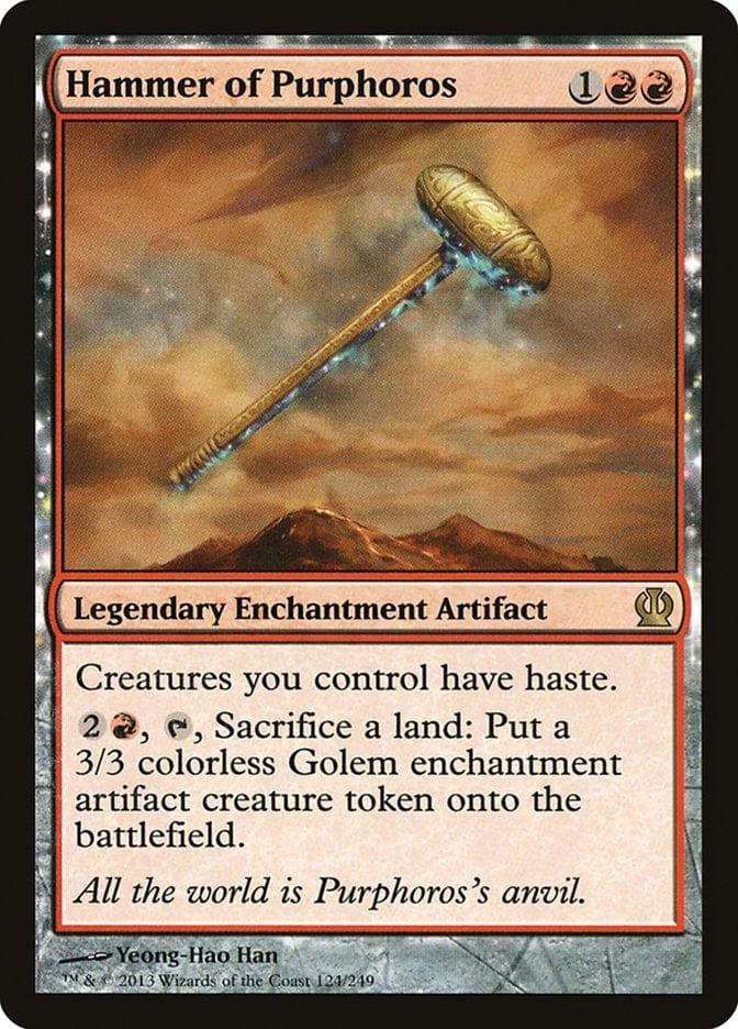 Magic: The Gathering MTG Single Hammer of Purphoros [Theros]