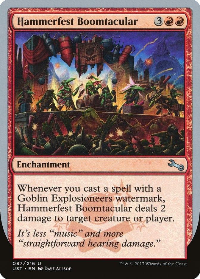 Magic: The Gathering MTG Single Hammerfest Boomtacular [Unstable]