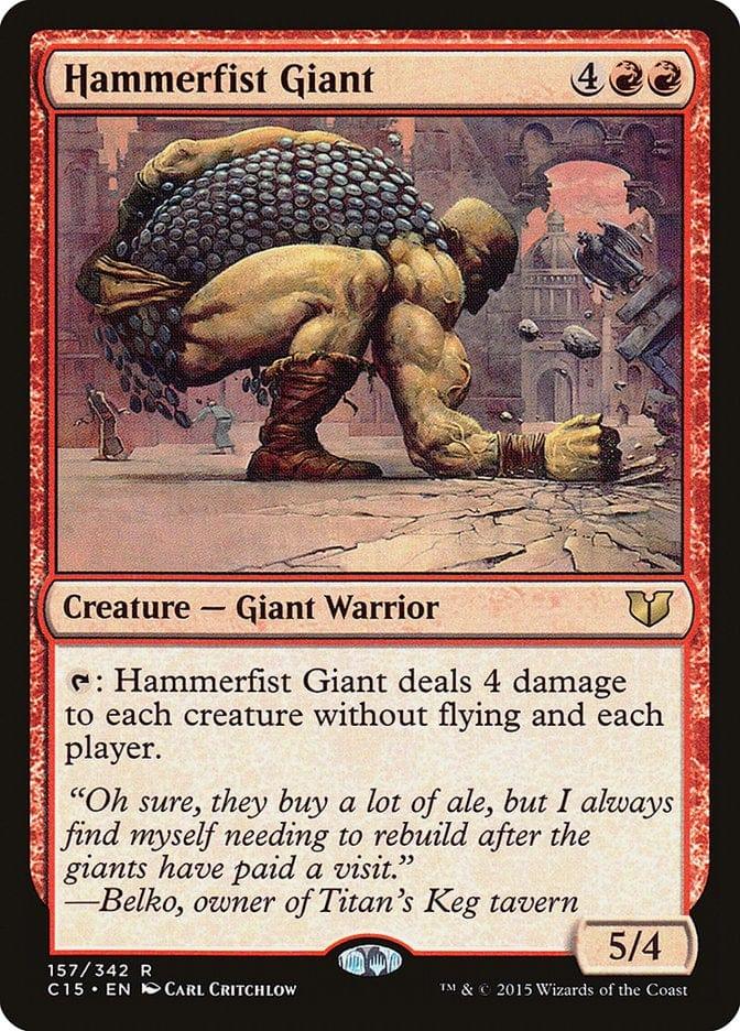 Magic: The Gathering MTG Single Hammerfist Giant [Commander 2015]