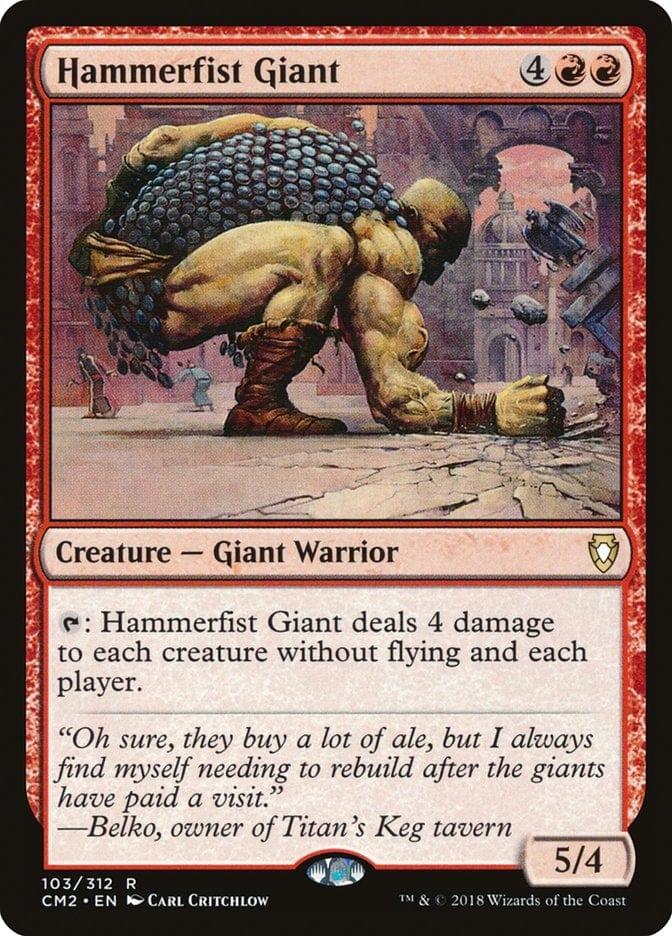 Magic: The Gathering MTG Single Hammerfist Giant [Commander Anthology Volume II]