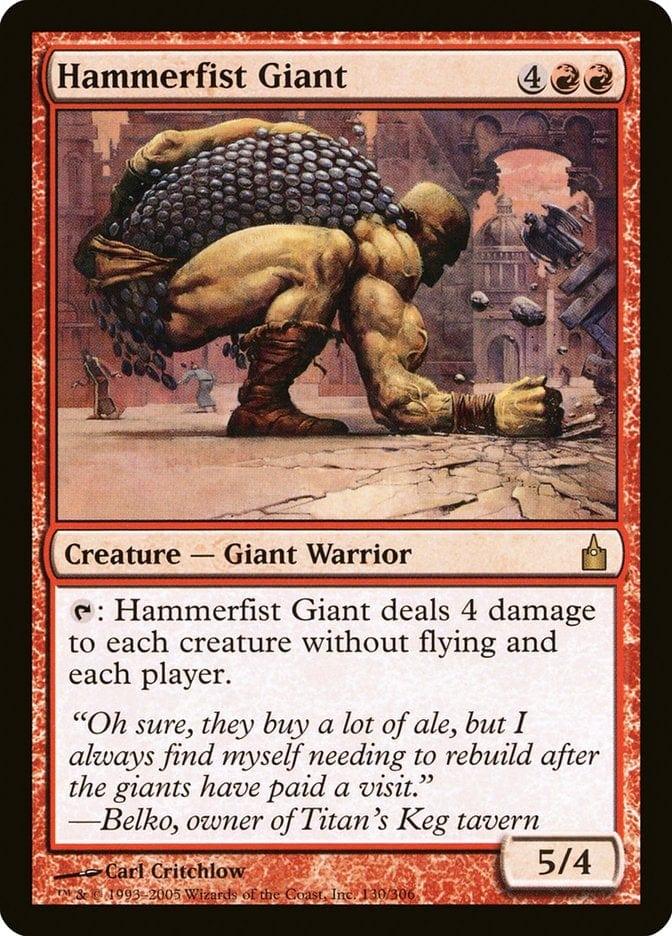 Magic: The Gathering MTG Single Hammerfist Giant [Ravnica: City of Guilds]