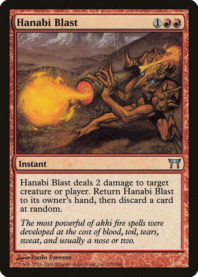 Magic: The Gathering MTG Single Hanabi Blast [Champions of Kamigawa]
