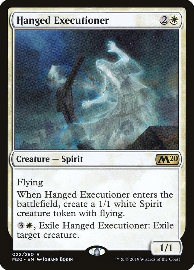 Magic: The Gathering MTG Single Hanged Executioner [Core Set 2020]