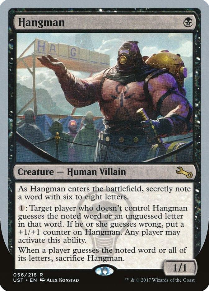 Magic: The Gathering MTG Single Hangman [Unstable]