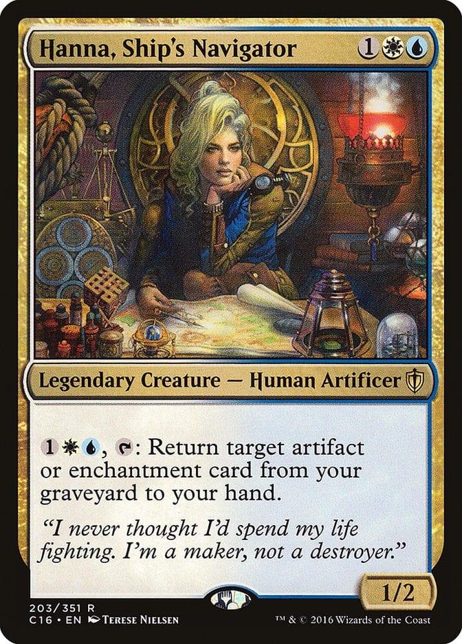 Magic: The Gathering MTG Single Hanna, Ship's Navigator [Commander 2016]