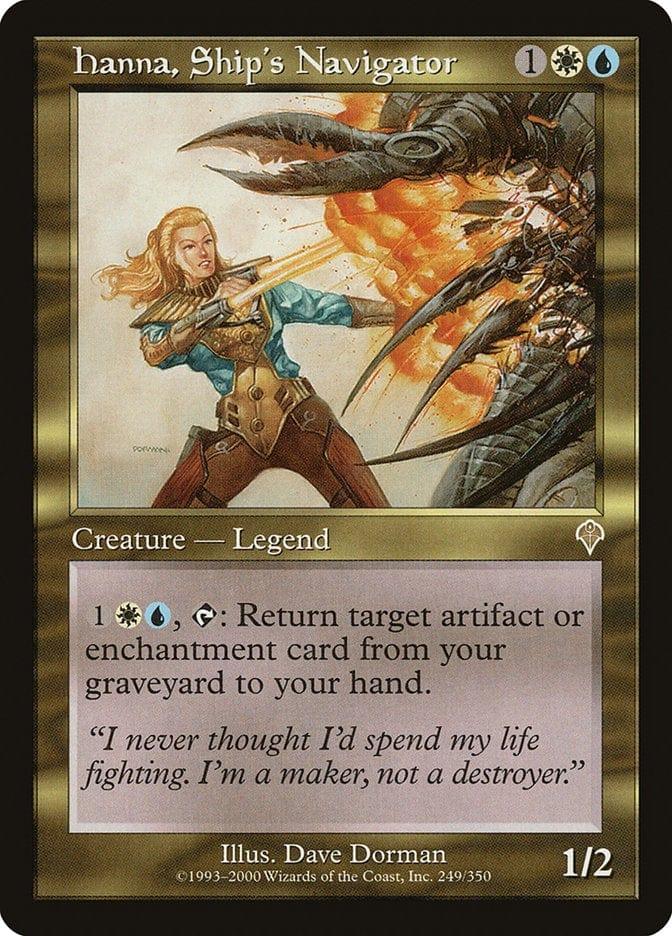 Magic: The Gathering MTG Single Hanna, Ship's Navigator [Invasion]